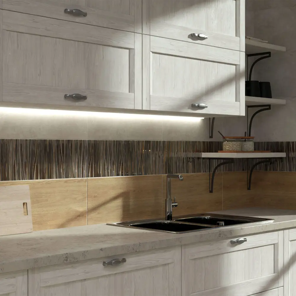 Керамическая плитка Нефрит-Керамика Эни в оттенке коричневое дерево 89232583 STLM-0944001 - Вид №8