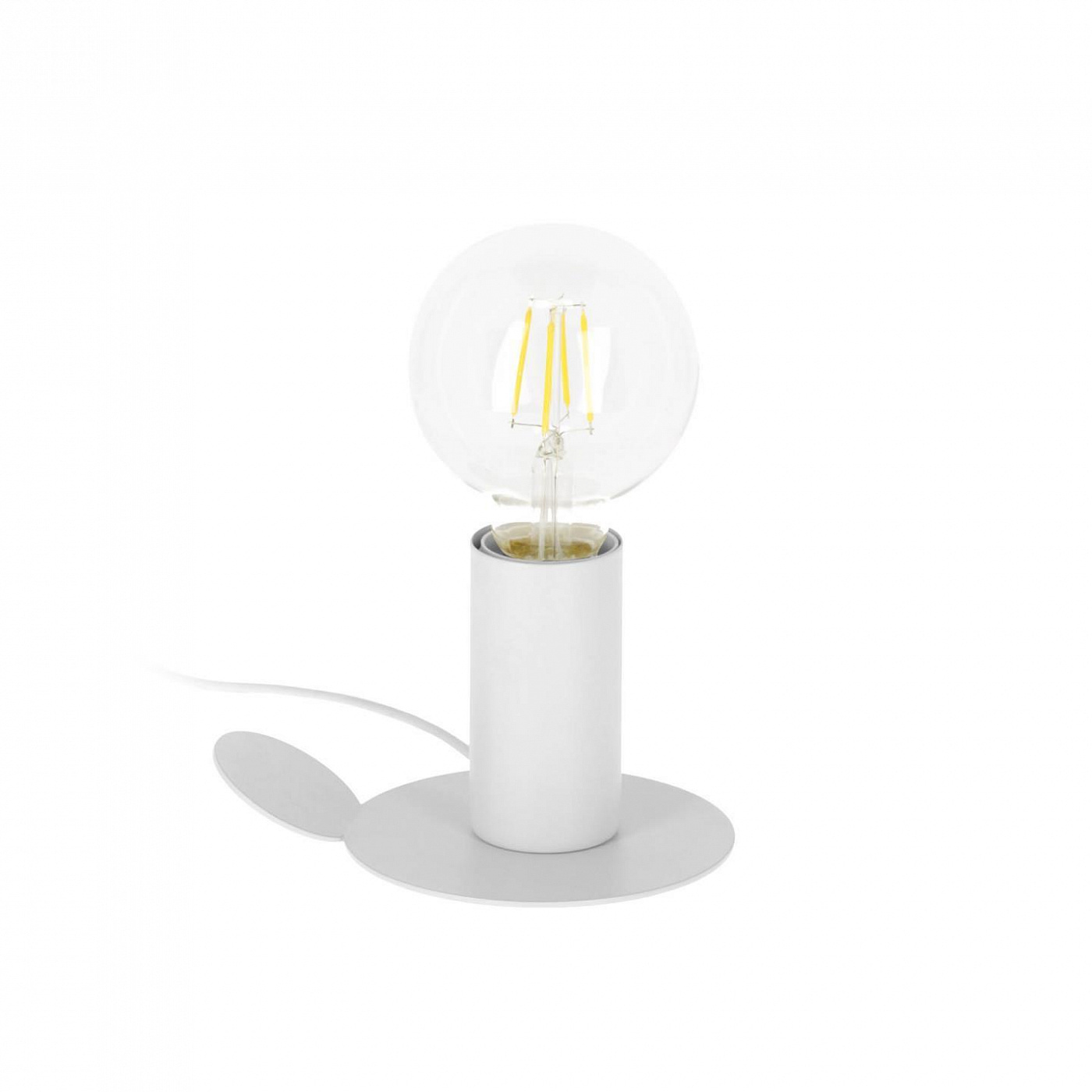 081802 Белая настольная/настенная лампа La Forma Danitz  - Вид №1