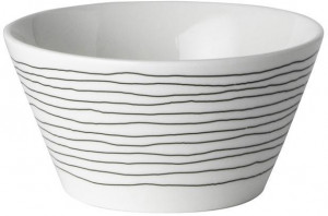 Пиала DUTCH ROSE Черная волна 10 см