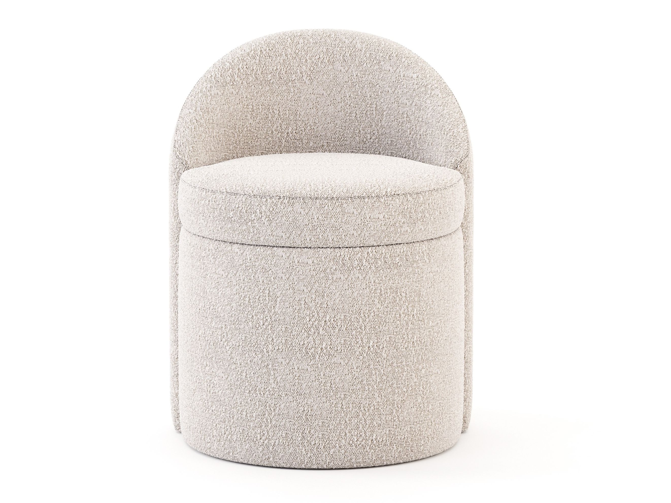 Круглый пуф из ткани Stylish Club Elis ARCH-00076792 - Вид №4