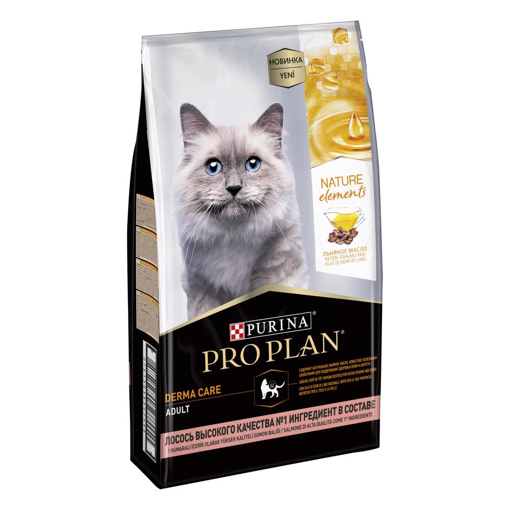 ПР0058669 Корм для кошек Nature Elements, с высоким содержанием лосося, 7 кг Pro Plan  - Вид №2