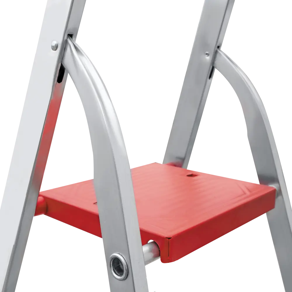 Стремянка с лотком для инструментов Новая Высота Артель 3 ступени алюминий STLM-2127682 - Вид №6