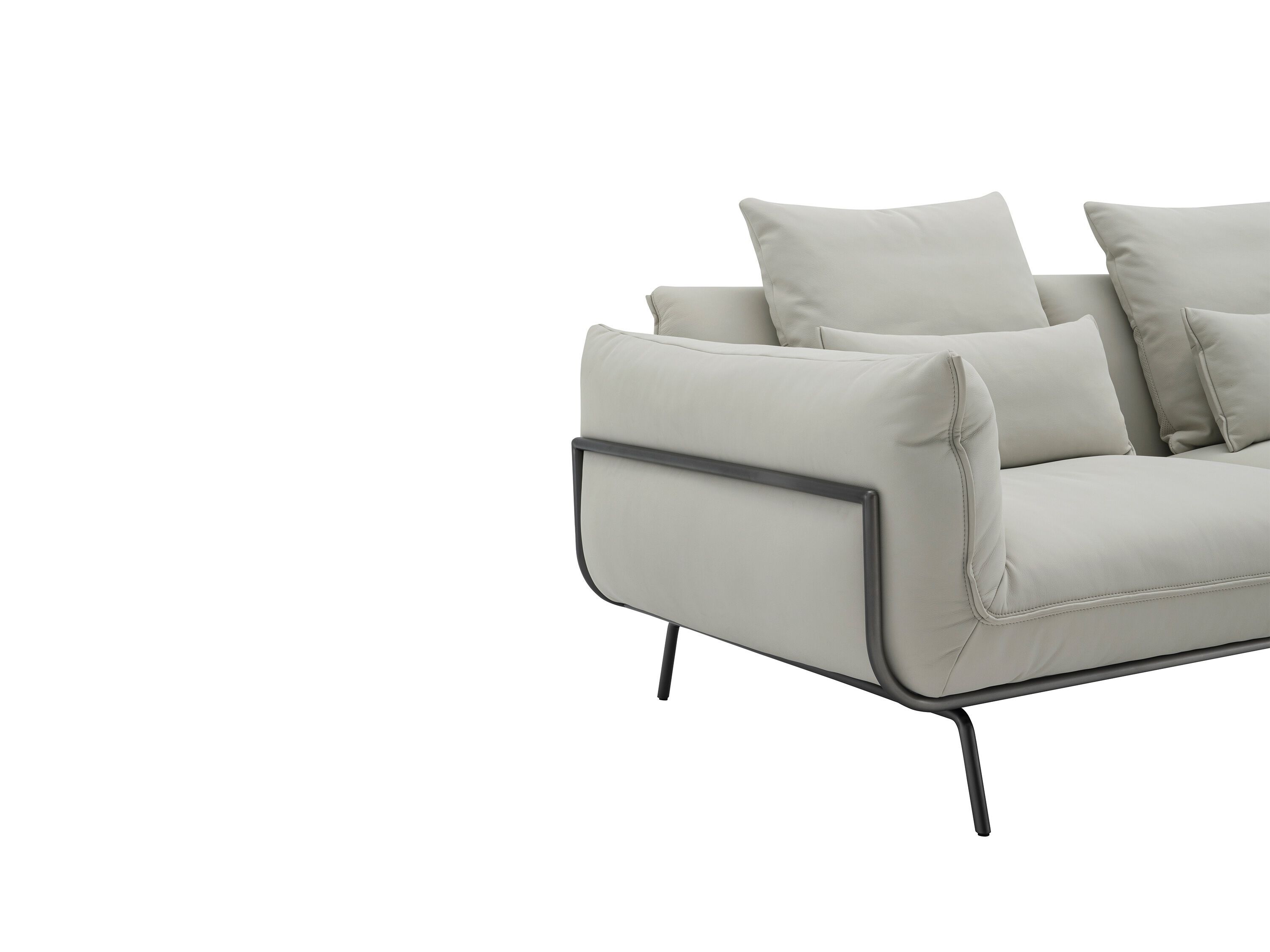 3-местный кожаный диван CAMPO DE' FIORI AURORA ARCH-00027555 - Вид №1