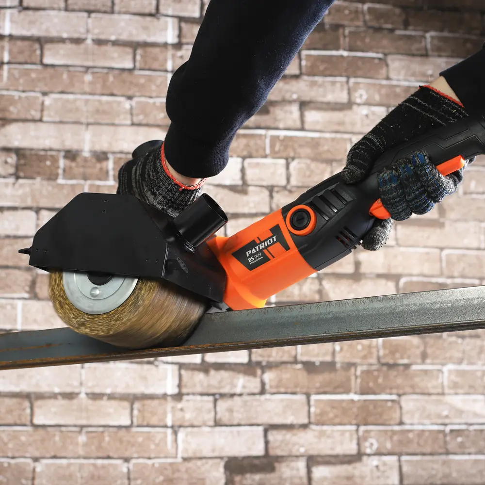 83687293 Брашировальная машина Patriot BS 909, 1300 Вт, 120x100 мм STLM-0845483  - Вид №13