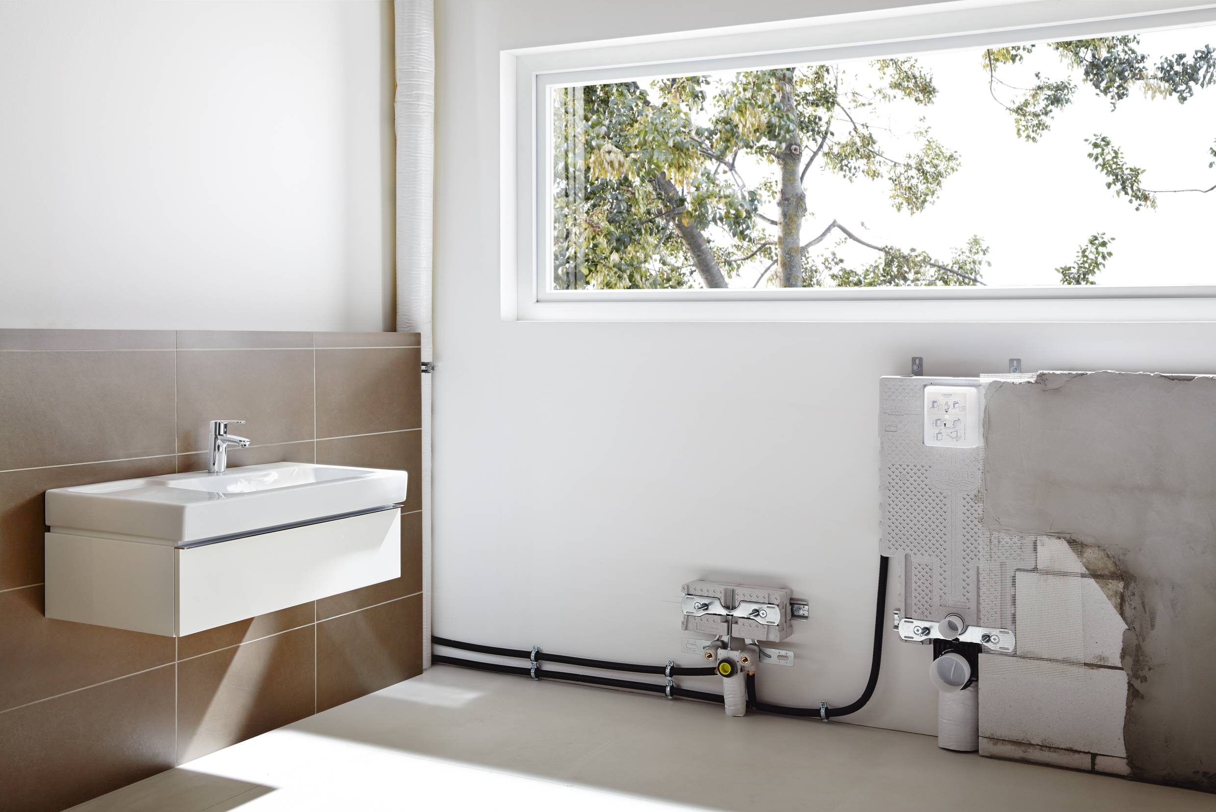 Инсталляционный комплект для биде GROHE Uniset для обмуровки (без несущих стоек) (37578001) - Вид №2