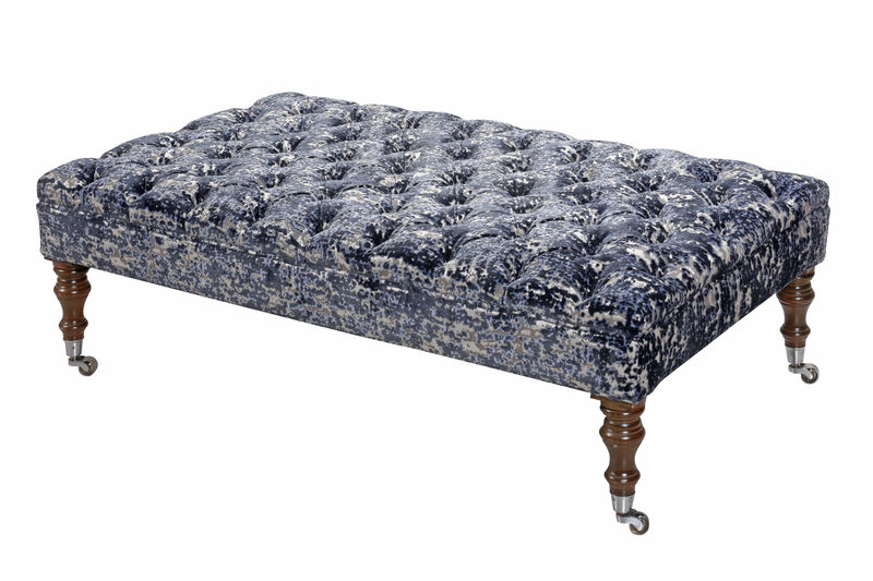 LU017B Подставка для ног Reynolds с пуговицами сверху ijlbrown 