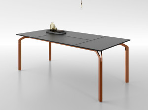 Кожаный стол / Стол для совещаний