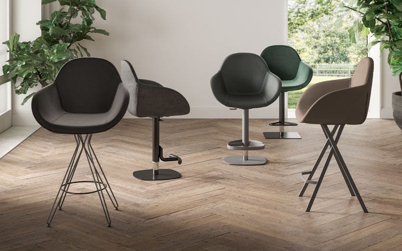 Мягкий барный стул Ozzio Italia VASCO ARCH-00001768