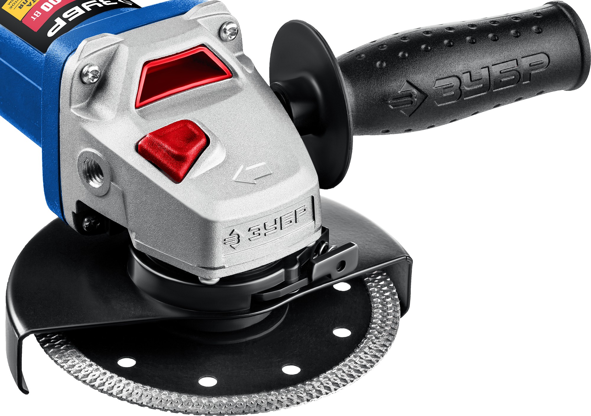 Углошлифовальная машина (УШМ) Зубр УШМ-П125-1500 ПСТ 5451701 STDN-0007240 - Вид №1