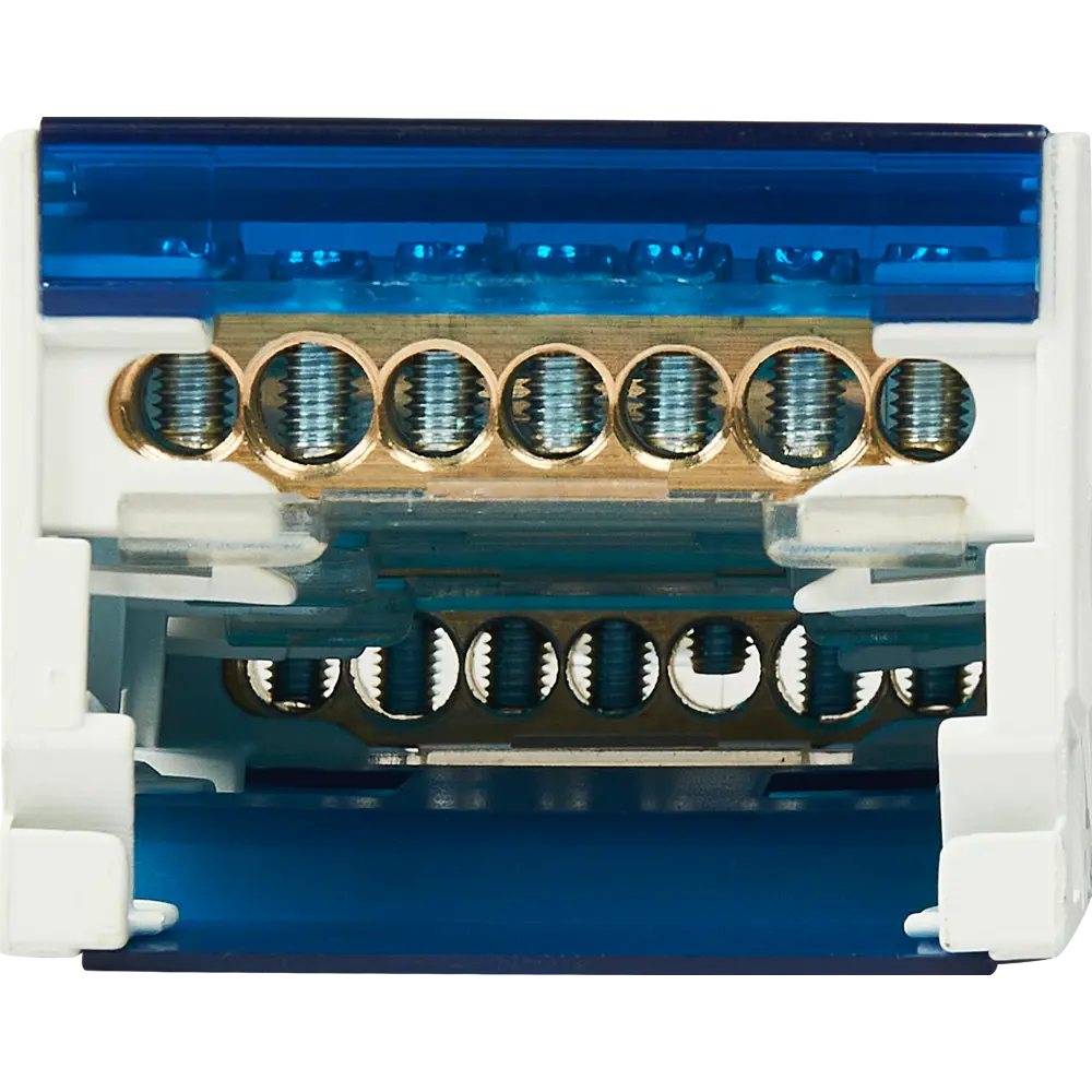 Шина нулевая TDM Electric 4×7 групп в защитном корпусе для DIN-рейки 84399587 STLM-1442926 - Вид №2