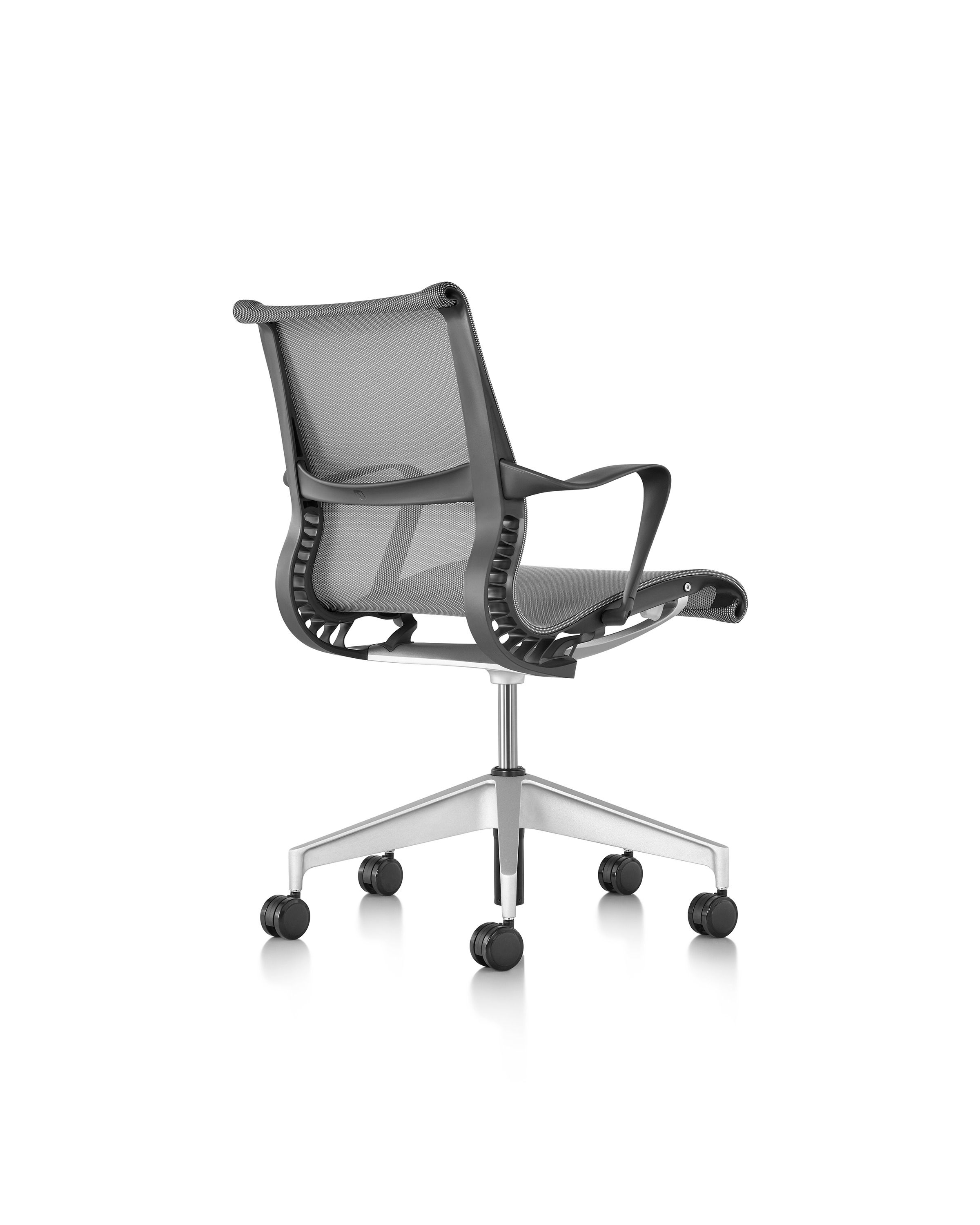 Эргономичный поворотный тканевый офисный стул с подлокотниками Herman Miller Setu ARCH-00086992 - Вид №35