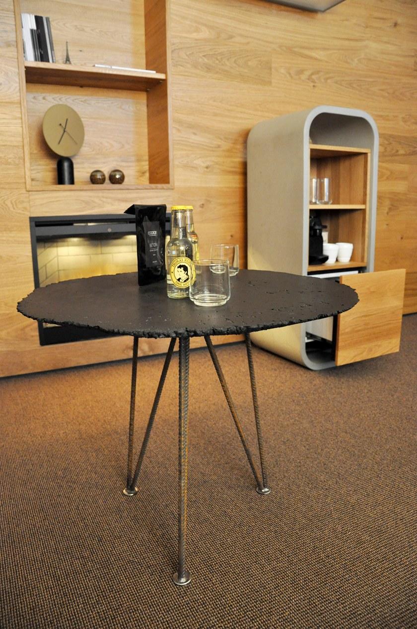 CO33 Круглый стол из бетона Tabula Blc60 - Вид №4