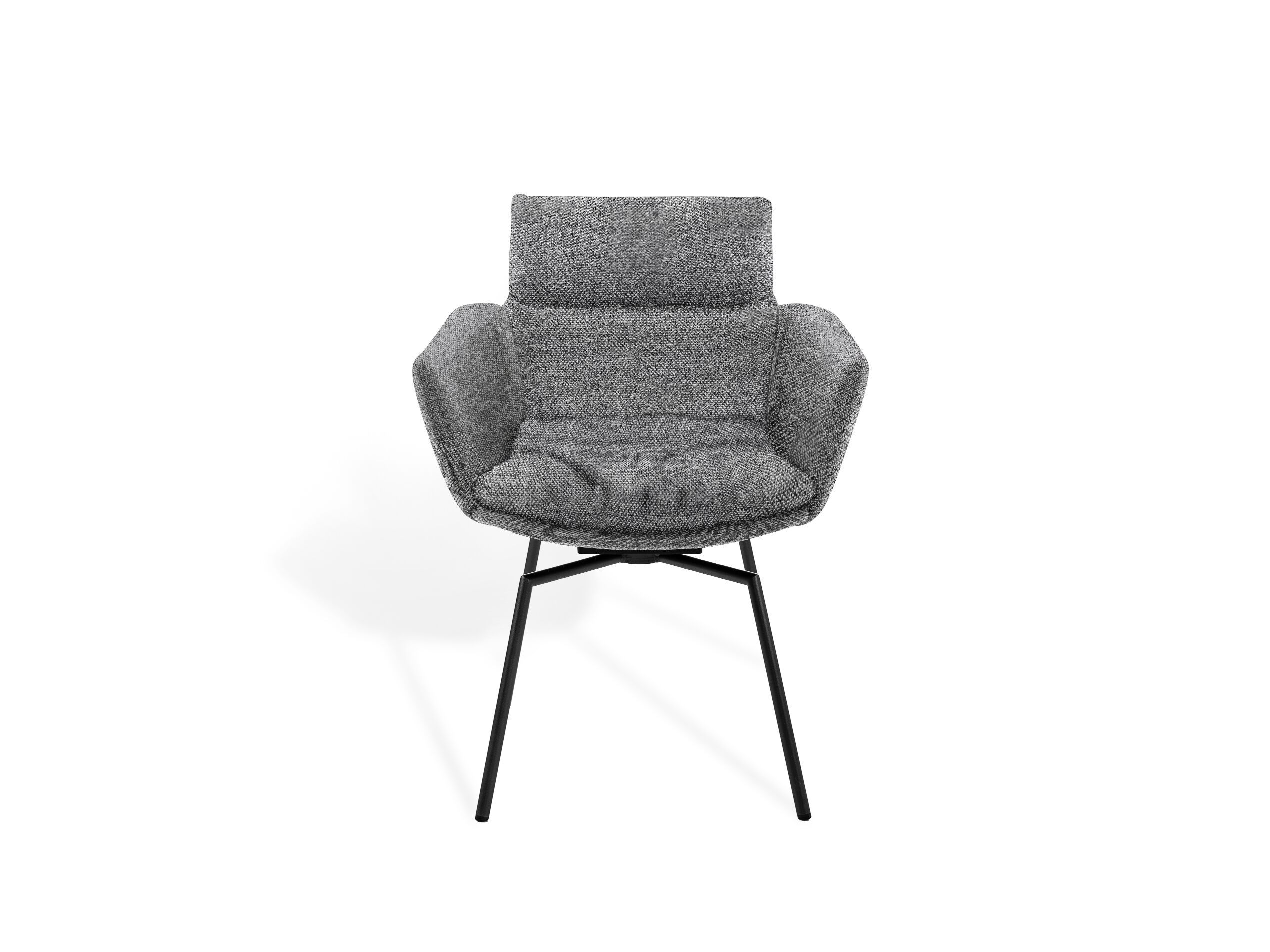 Мягкий стул с крестообразной рамой и подлокотниками KFF Faye ARCH-00134301 - Вид №8