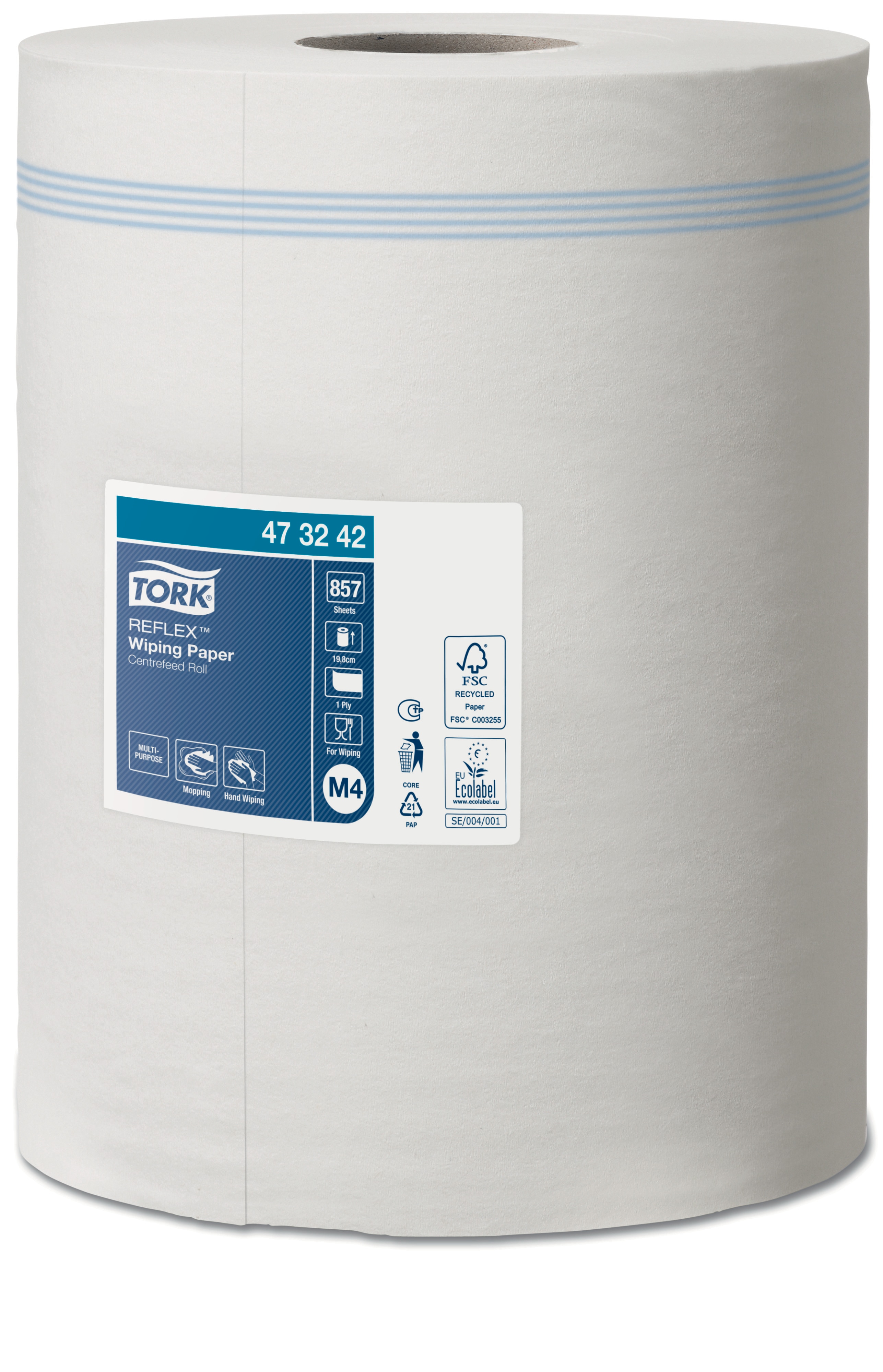 47324238 Салфетка Reflex™ для легких загрязнений Tork  - Вид №1