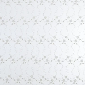 Тюль с вышивкой на сетке «Премиум» 1 п/м 290 см цвет кремовый