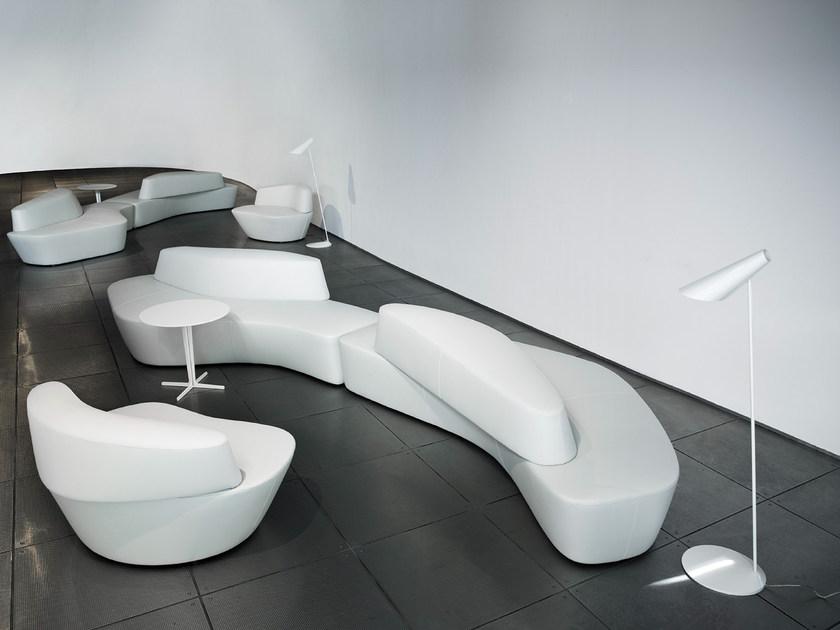 Tacchini Скамья из ткани со спинкой Polar sun-id-1421560 - Вид №6