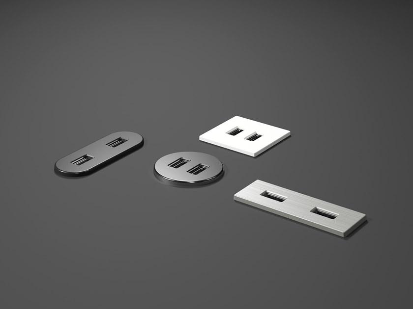 ASA PLASTICI Выдвижная электрическая розетка с usb Versalogic sun-id-1459444 - Вид №3