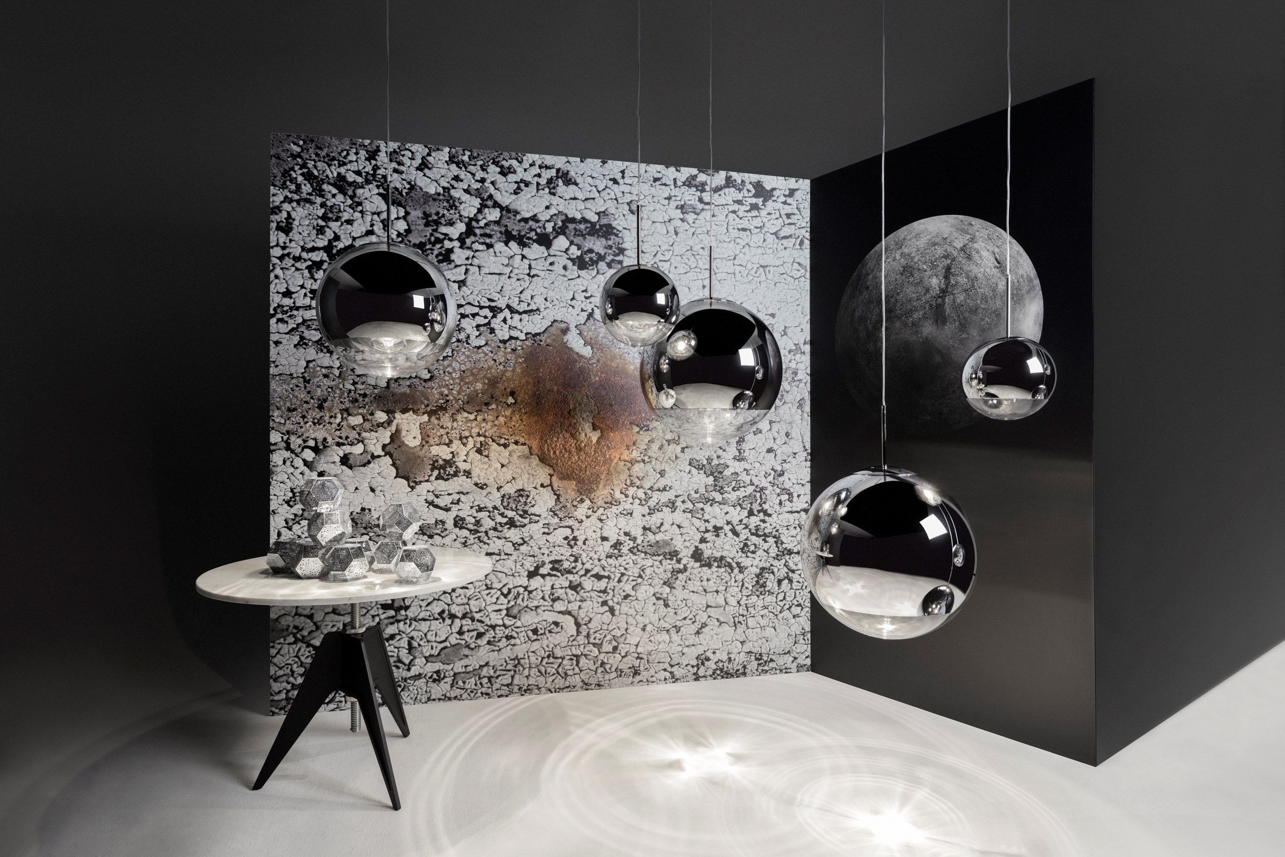 Поликарбонат светодиодный подвесной светильник Tom Dixon Mirror Ball ARCH-00140603 - Вид №2