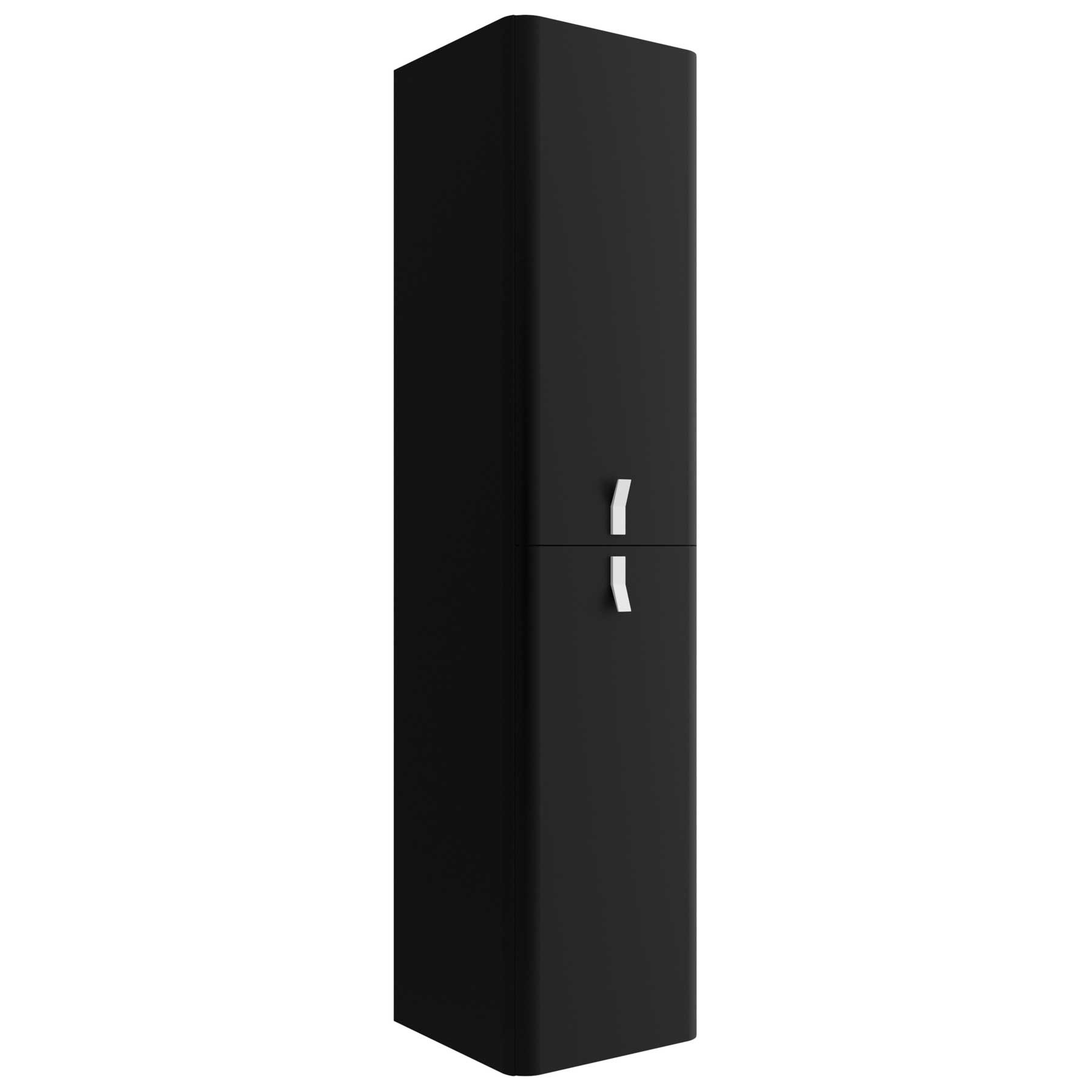 24699 SALGAR Колонна UNIIQ двусторонняя 2-дверная МАТОВАЯ ЧЕРНАЯ Мягкий черный 