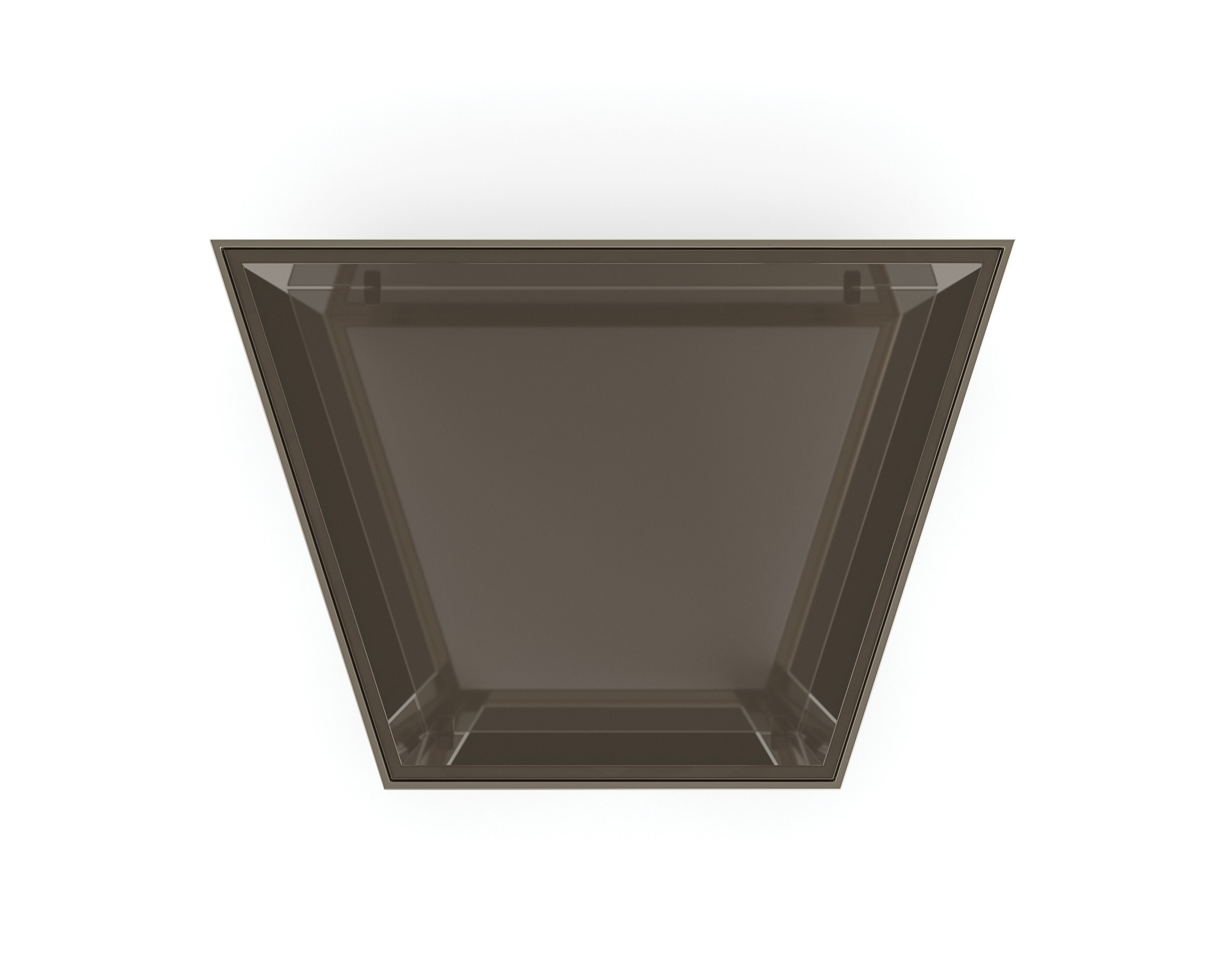 Высокий журнальный столик из зеркального стекла Caracole REFRACTION ARCH-00098922 - Вид №5