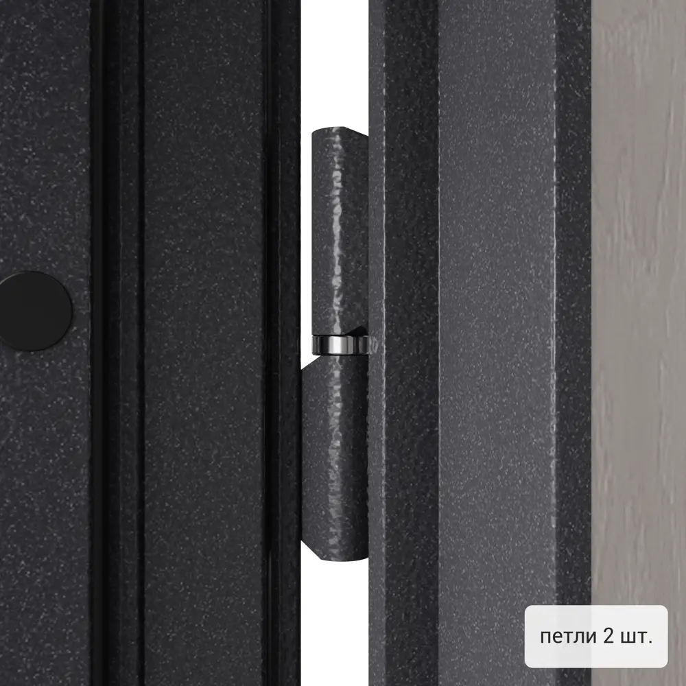 Дверь входная металлическая Берн 2 960 мм левая цвет белое дерево TOREX STLM-2044846 - Вид №5