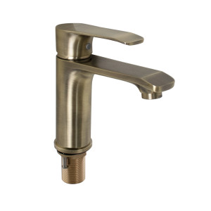 GFmark - Смеситель на раковину, шаровый, под состаренную БРОНЗУ, код: 5030