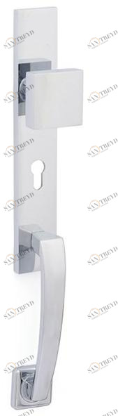 Pasini Латунная ручка на пластине Quadrata 4126 