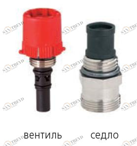 Запорный вентиль для коллектора подачи EMMETI 1306300