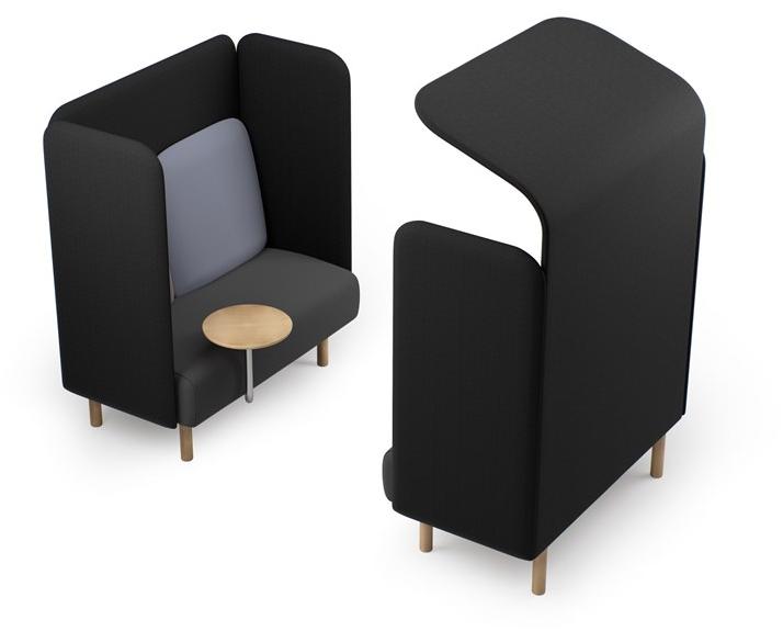 SOFTREND Мягкий 3-местный тканевый диван с подголовником August sun-id-1366728 - Вид №3