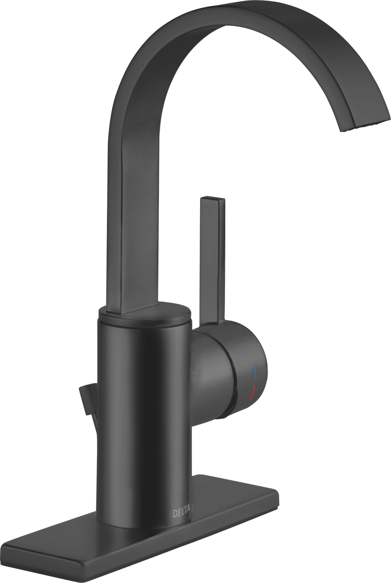 15630LF-BL Смеситель для ванной с одной ручкой Delta Faucet Mandolin Матовый черный  - Вид №2