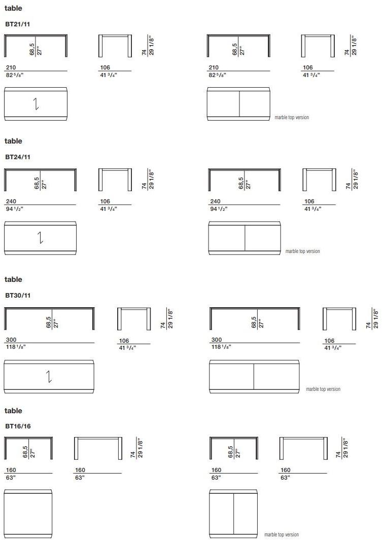 Molteni & C. Прямоугольный деревянный стол sun-id-1400877 - Вид №8