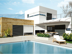 Раздвижной тент для мусорного ведра