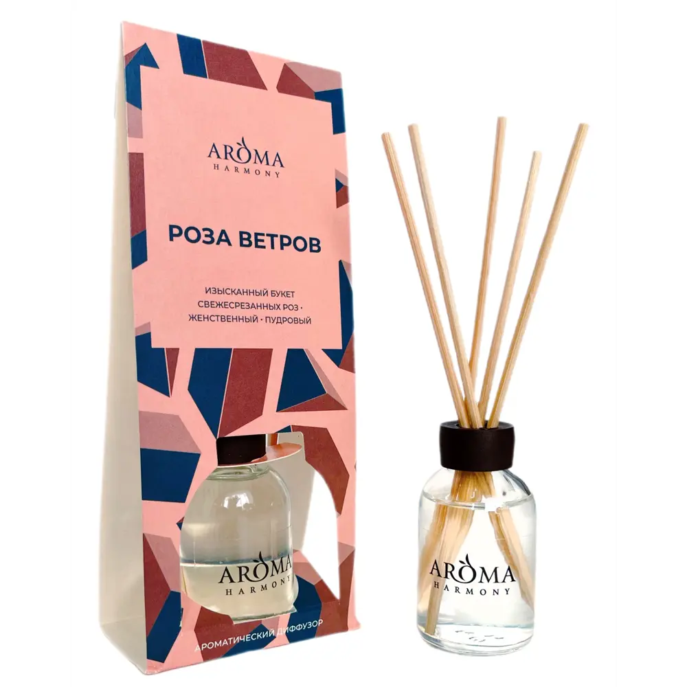 Ароматический диффузор Aroma Harmony Роза ветров 30 мл STLM-2129780