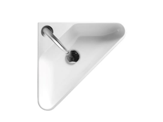 Керамическая подвесная угловая ручная мойка Axa Prisma Sink Bowl Normal ARCH-00023455