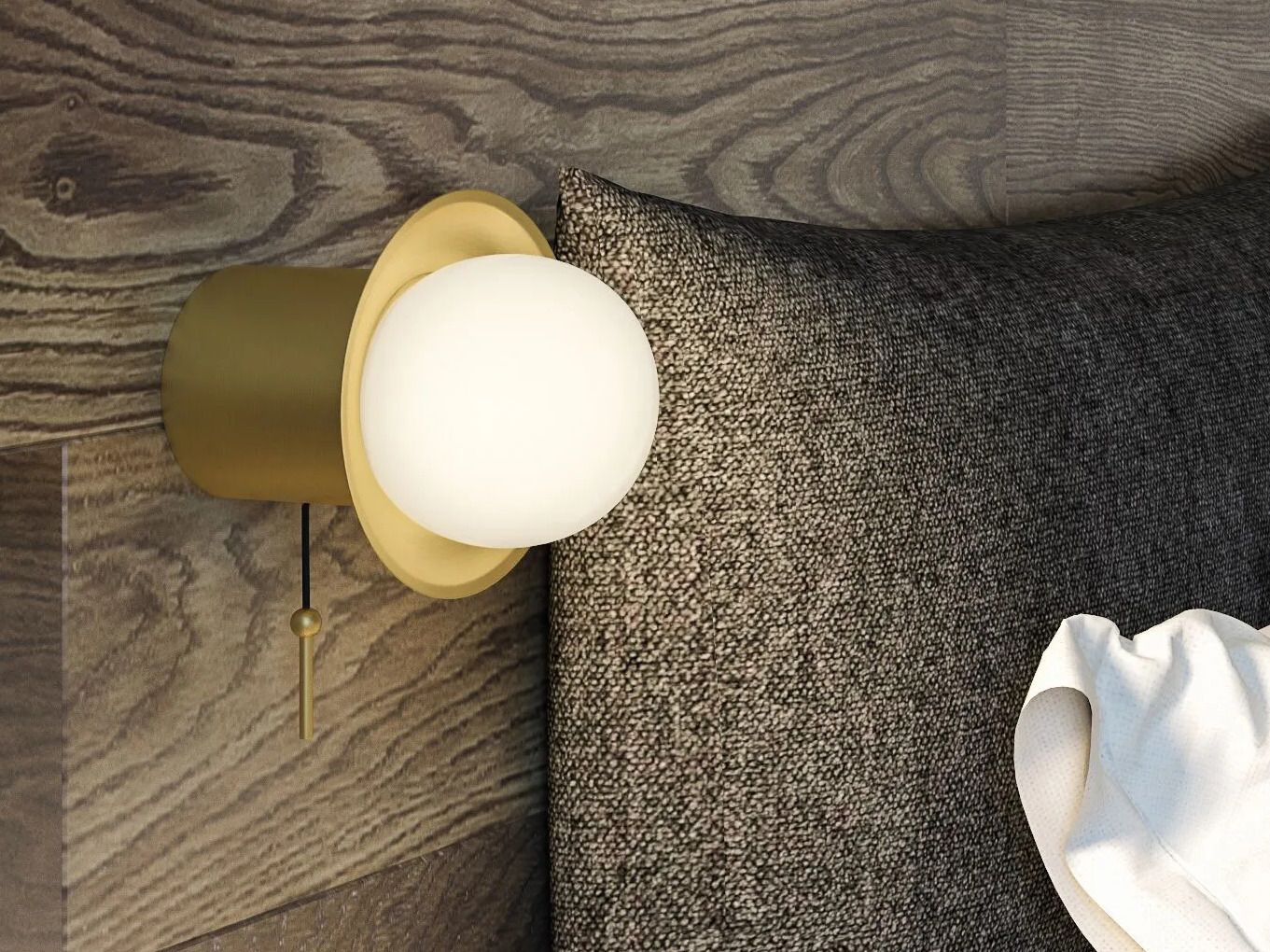 Латунный светодиодный настенный светильник CVL Luminaires Janed ARCH-00059893 - Вид №5