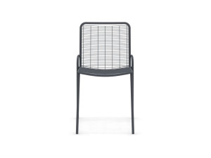 Металлический штабелируемый садовый стул