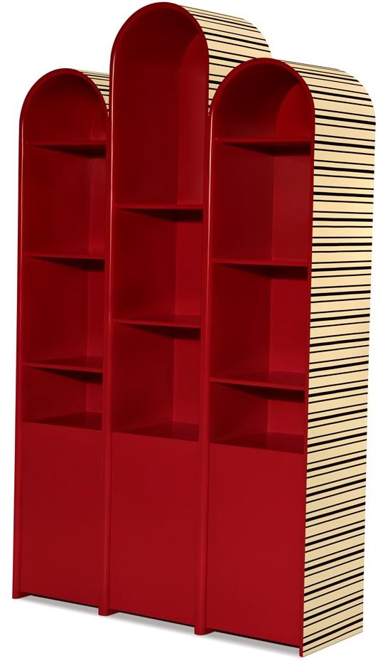 Scarlet Splendour Книжный шкаф отдельно стоящий модульный Vanilla noir sun-id-1358772 - Вид №1