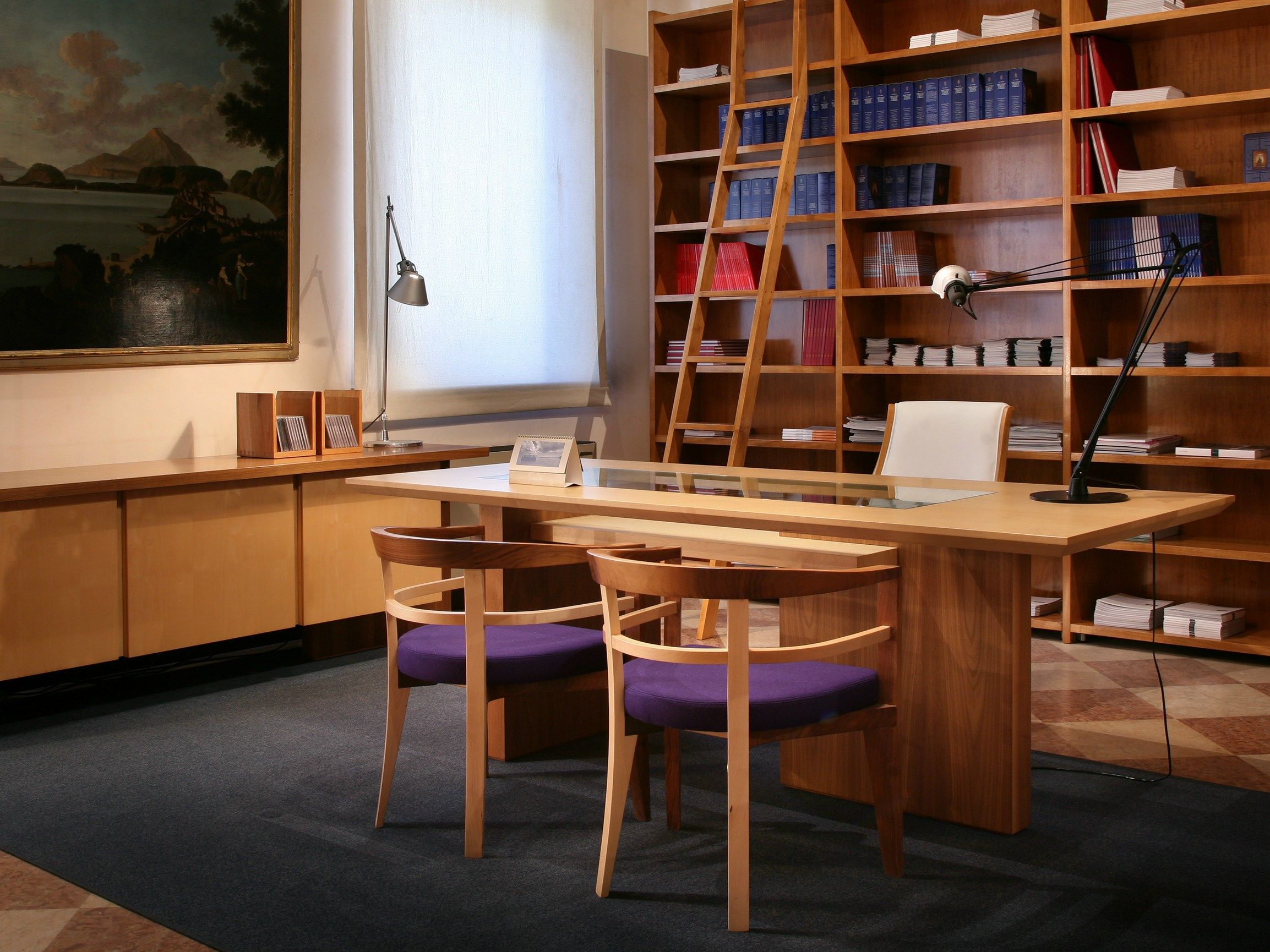 Кленовое кресло с подлокотниками Morelato современный ARCH-00112006 - Вид №5