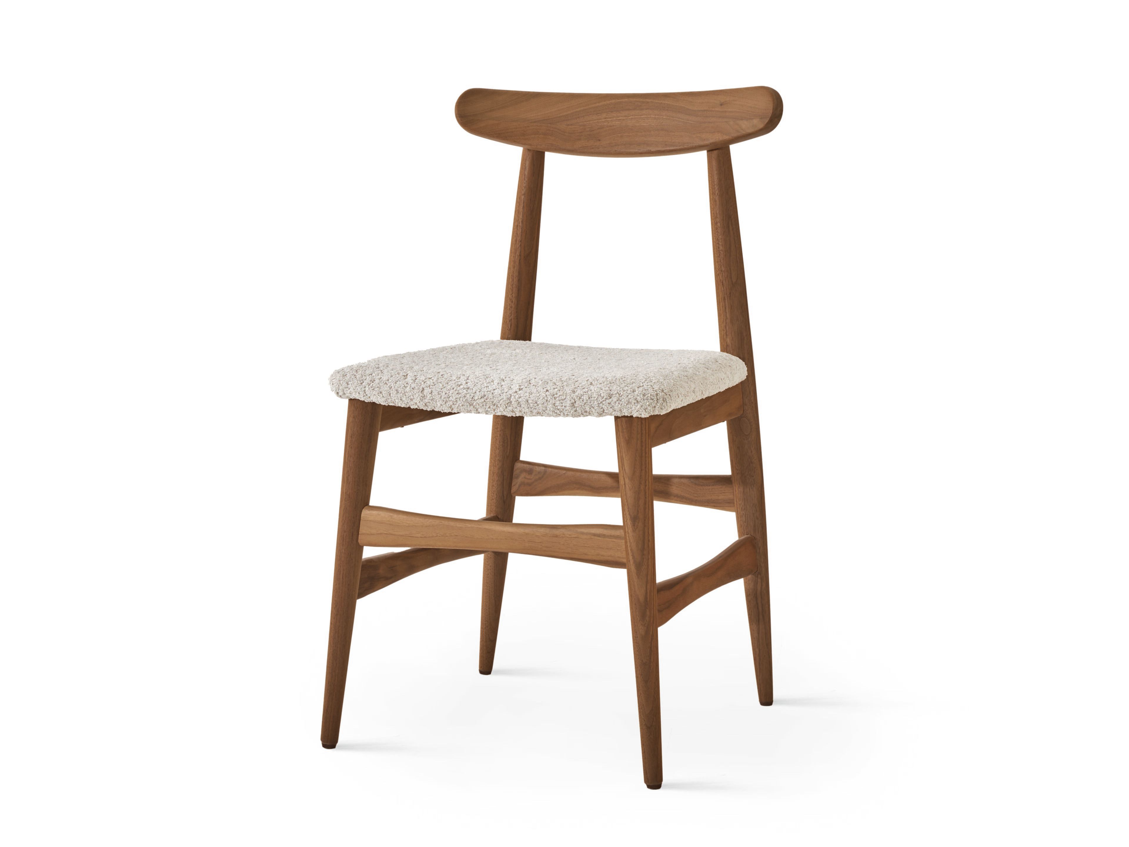 Мягкий стул из грецкого ореха Modesign BOLOGNA ARCH-00054881