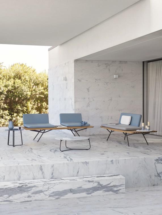 MNST157 Журнальные столики pcsts белые f8 ⌀60см Manutti Mood - Вид №49