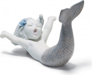 10669088 LLADRO Фигурка Lladro "Русалочка" 14см Фарфор