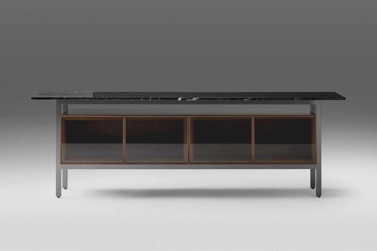 095686 Комод стеклянные двери Punt Mobles Chicago Santreyd