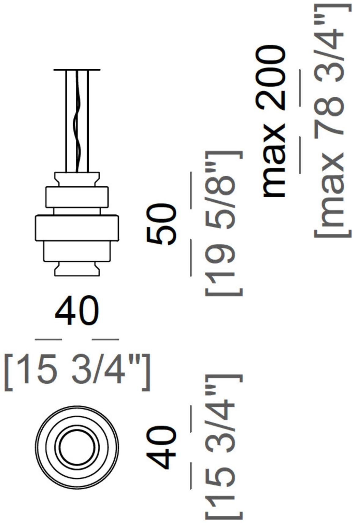 Arketipo Подвесной светильник из титана Képi Kepi sun-id-1513110 - Вид №4