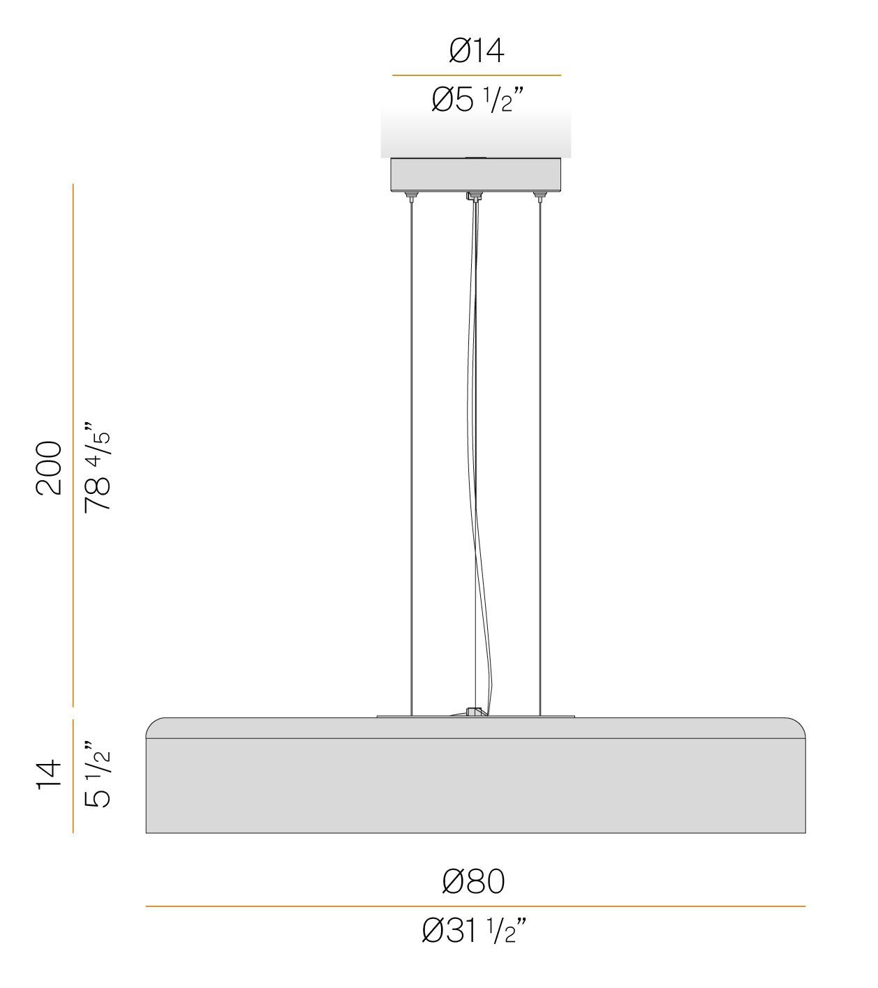 Светодиодный подвесной светильник Panzeri Женева ARCH-00090021 - Вид №9