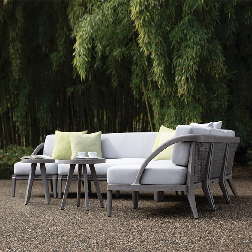 JANUS et Cie Угловой модуль для дивана из тикового дерева Rock garden sun-id-1407604 - Вид №3