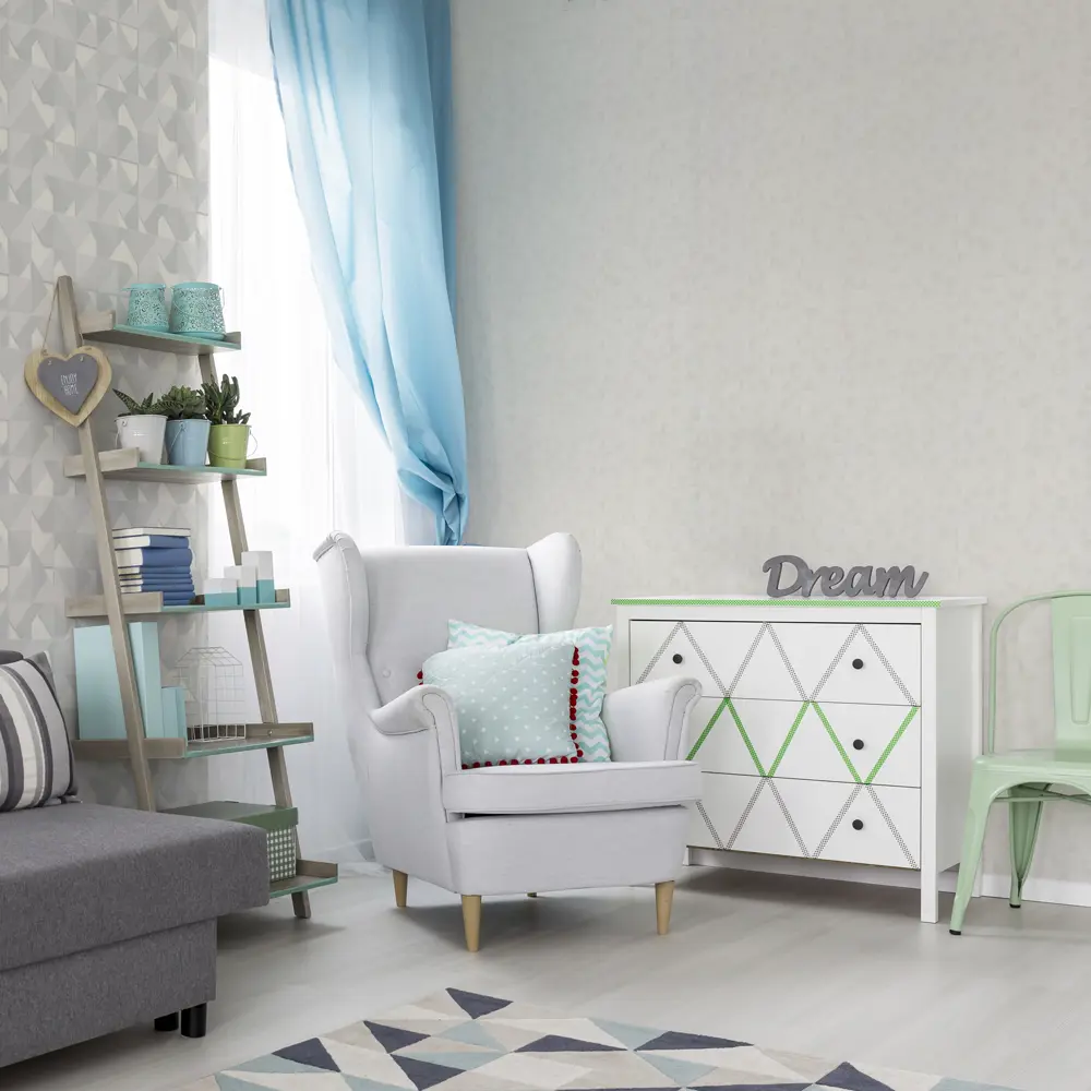 Обои виниловые Аспект Ру Оригами белые 1.06 м 70310-14 STLM-2141713 - Вид №3