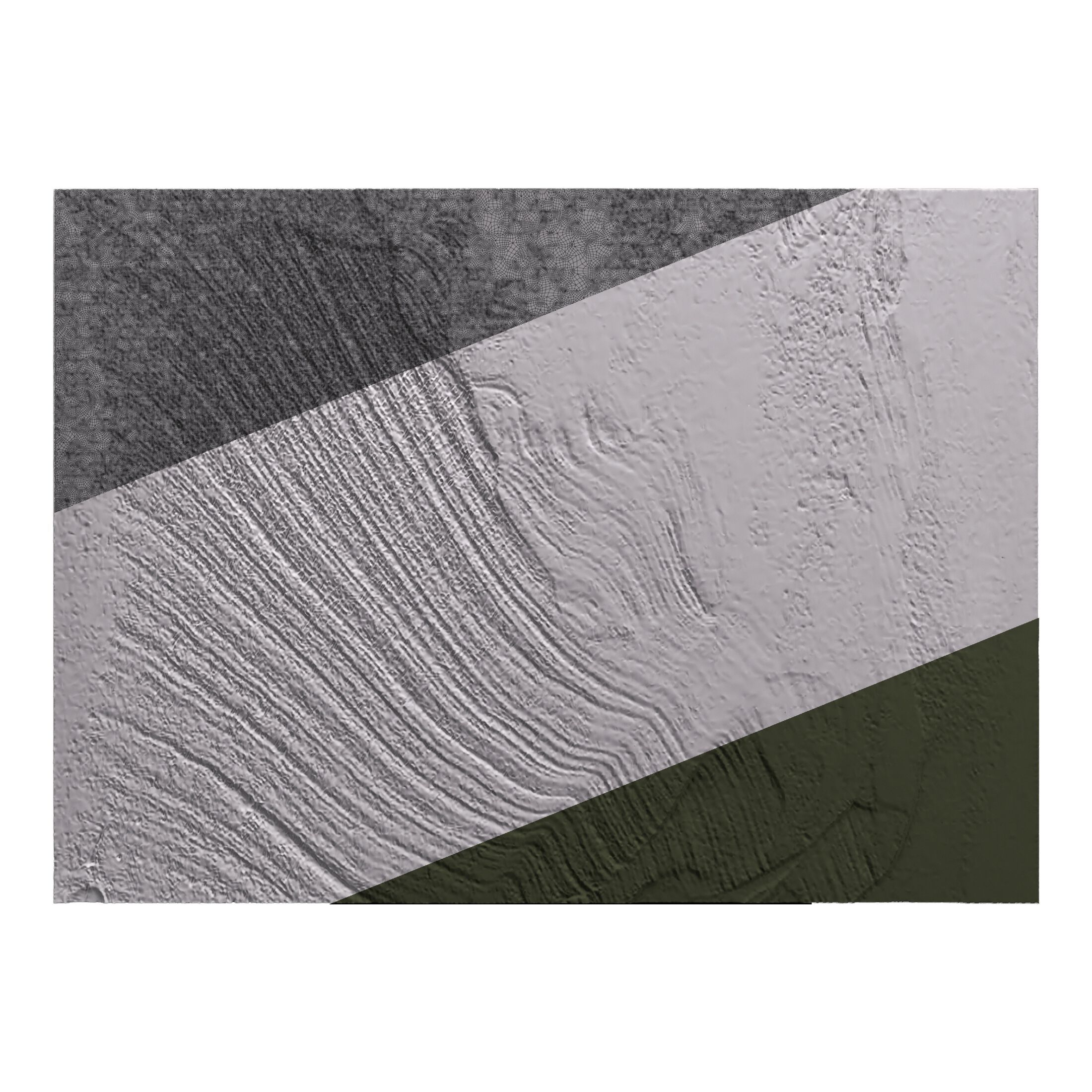 Трехмерная декоративная гипсовая панель WallDeco BREEZE ARCH-00097230 - Вид №2