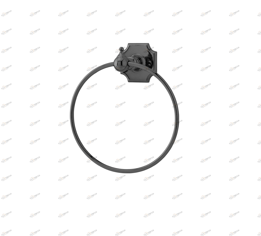 Gentry Home Держатель стакана с кристаллами Regent Темный никель GH100187