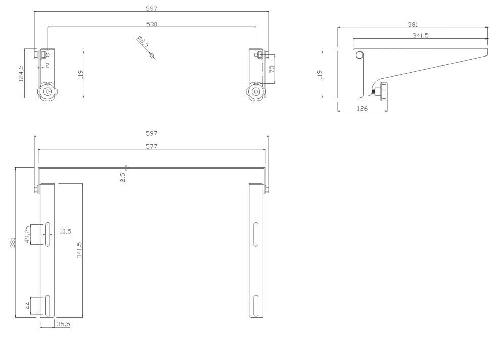 Механизм наклона Ponte Giulio 130 ARCH-00084810 - Вид №1