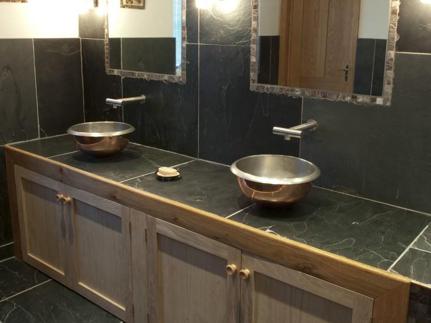 Lvcp01 Накладная раковина на столешницу  овальная BLEU PROVENCE Lavabi in metallo - Вид №1